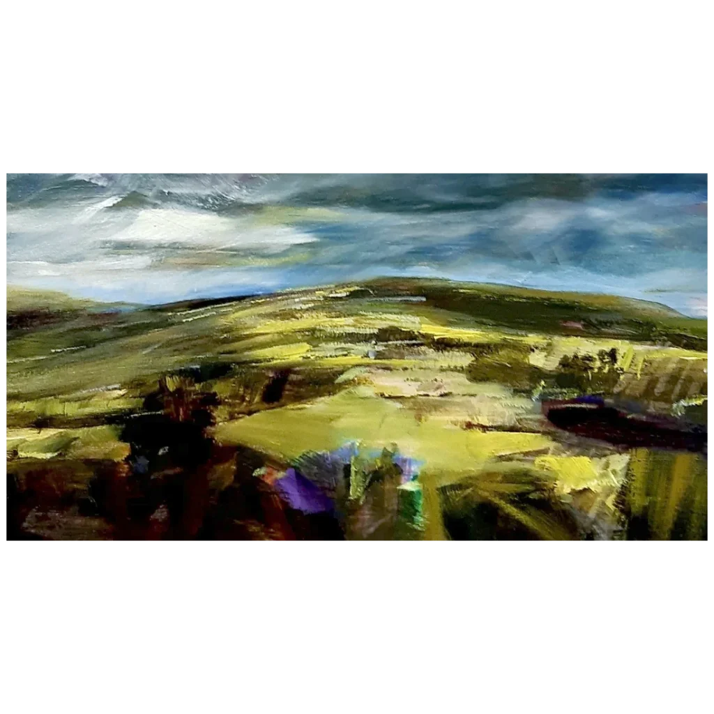 An original painting by Lita Narayan