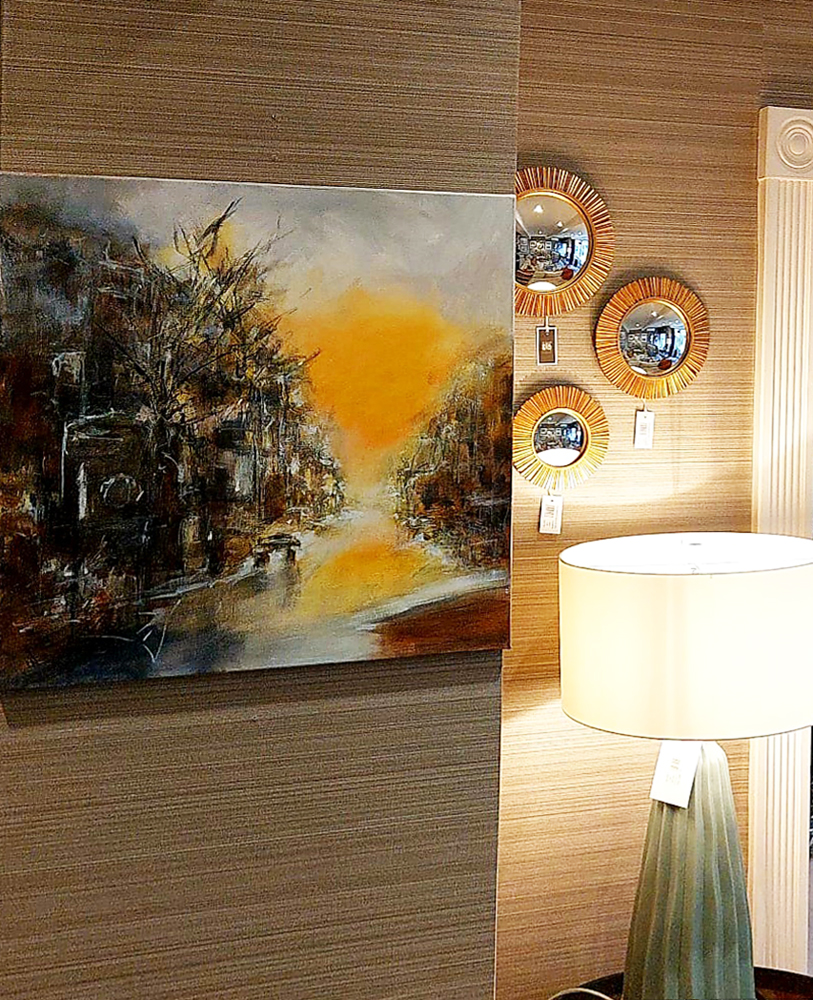 Lita Narayan painting in room 01