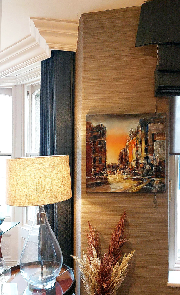 Lita Narayan painting in room 03