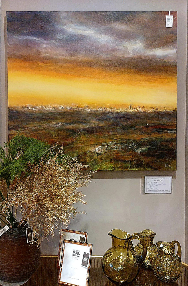 Lita Narayan painting in room 04